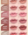 Heart Percent Dote On Mood Lip Pencil, Long-Lasting Creamy Lip Crayon Smooth Color Liner Retractable Lipstick Pencil 0.8g, #06. Rose Beige