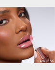 Women's Forget The Filler Lip Plumper Line Gloss, Velvet Daisy, Pink, 0.11 Ounce