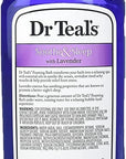 Dr. Teal's Foaming Bath Variety Gift Set (2 Pack, 34oz Ea.) - Soothe & Sleep Lavender, Glow & Radiance Vitamin C and Citrus - Essential Oils Blended with Pure Epsom Salt Relieve Pain & Daily Stress