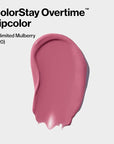 Revlon Liquid Lipstick with Clear Lip Gloss, ColorStay Overtime Lipcolor, Dual Ended with Vitamin E, 220 Unlimited Mulberry, 0.07 Fl Oz