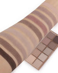evpct 10 Colors Matte Nude Eye Shadow Palette Makeup for Older Women, Nude Brown Pink Cocoa Taupe Mauve Neutral Matte Cream Smokey Mini Eyeshadow Palette for Blue Green Eyes, Contour Makeup Palettes 4