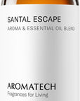 AromaTech Santal Escape Aroma Essential Oil Blend: Luxury Hotel Inspired Aromatherapy with Ocean Air, Sandalwood, Iris for Ultrasonic Diffusers & Nebulizers - 16 fl oz, 500 mL