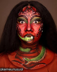 Mehron Makeup CreamBlend Stick | Face Paint, Body Paint, & Foundation Cream Makeup | Perfect for Halloween .75 oz (21 g) (Red)