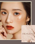 Highlighter & Contour & Blush 3 in 1 Compact Make-up