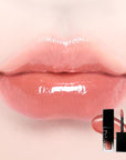 DINTO Blur-Glowy Lip Tint - Glossy Finish, Hydrating, Long Lasting, Lightweight Texture, Non-Sticky, Vegan & Cruelty-Free, K beauty (211 Venus, 0.11 fl.oz) (30 colors)