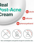 PURITO Post-Acne Moisturizer, Recovery & Glow Boost, Silicone-Free, Non-Comedogenic, Vegan, Korean Skincare, Mighty Bamboo Panthenol Cream, 3.38 fl oz / 100ml