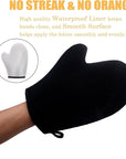 5 Pack Self Tanning Mitt Applicator Kit, Self Tan Glove, Face Tan Mitt, Back Lotion Applicator, Exfoliating Glove, Tanning Brush for Tanner Fake Bake