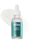 Bliss Clear Genius Clarifying Overnight Liquid Peel - 1 Fl Oz - Clear Pores & Exfoliate Skin - Non-Irritating - Clean - Vegan & Cruelty-Free
