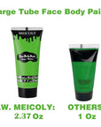 MEICOLY Light Green Face Body Paint(2.37Oz),Lime Green Face Paint for Halloween SFX Witch Makeup,Elphaba Green Face Paint,Camouflage Hunting Hulk Gamora,St Patrick's Day Accessories