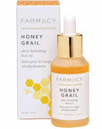 Farmacy Hydrating Face Oil - Honey Grail Nourishing Oil for Skin & Hair - Infused with Sea Buckthorn Oil, Rosehip Oil & Buckwheat Honey to Moisturize & Maintain a Healthy Skin Barrier (30ml)