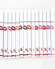 2Pcs Longwear Liquid Lip Liner Stain Marker Pen Set Long Lasting Waterproof, Mocha Nude Brown Matte Semi Permanent 24 Hour Lip Liner and Lipstick Combo, Color Stay Lipliner All Day Lip Stains peel off