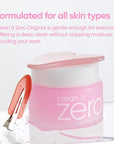 BANILA CO Clean it Zero Original Cleansing Balm | Korean Makeup Remover, Cleansing Oil, Facial Cleanser for All Skin Types | Vegan | Made with Acerola Berry & Vitamin C (50ml / 1.69 fl.oz)