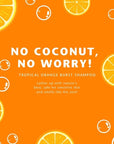 Clean Kids Naturally Tropical Orange Burst Shampoo, All-Natural, Gluten-free, Vegan, and Cruelty-free, Paraben-free, 16 oz, EWG Verified (1 Bottle)