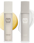 The U Beauty Duo - Resurfacing Compound & SUPER Hydrator Set - Vitamin C & E, Retinol, Hyaluronic Acid - Moisturizing Face Serum Duo for Smooth, Hydrated and Softer Skin, Set of 2 1.7 fl oz