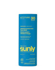 ATTITUDE Mineral Face Sunscreen Stick for Kids, SPF 30, EWG Verified, Plastic-Free, Broad Spectrum UVA/UVB Protection with Zinc Oxide, Dermatologically Tested, Vegan, Unscented, 0.7 Ounce