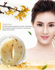 Gold osmanthus eye mask,24k gold