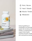 THORNE Super EPA - Omega-3 Fatty Acids EPA 425mg and DHA 270mg Supplement - Support Brain, Cardiovascular, Joints, and Skin - Gluten-Free, Dairy-Free, Soy-Free - 90 Gelcaps
