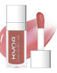 Hydrating Lip Glow Oil, Plumping Moisturizing Lip Oil Gloss, Smooth Lip Lines Plump Lip,Transparent Plumping Clear Glossy Tinted Balm Care 0.2Fl oz #Rosewood
