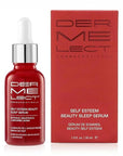 Dermelect Cosmeceuticals Self-Esteem Beauty Sleep Serum – Exfoliating Nighttime Treatment with Glycolic Acid, Salicylic Acid & Vitamin C – Enhances Skin Radiance & Smooths Texture – 1 oz
