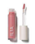 ILIA - Balmy Gloss Tinted Lip Oil | Non-Toxic, Cruelty-Free, Vegan, Hyaluronic Acid, Non-Sticky for Moisturizing + Plumping (Petals, 0.14 fl oz | 4.3 ml)