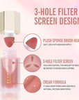 KIMUSE Soft Cream Blush Makeup, Liquid Blush for Dewy Finish