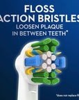 Oral-B FlossAction Electric Toothbrush Replacement Brush Heads Refills, 5 Count
