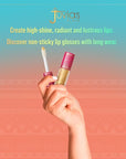 Juvia's Place Lip Gloss Glass It's Electric - Gold Shimmer,16 oz, Clear, Plump, Long Lasting Non-Sticky Luscious High Shine,Glides on Richly Glossy and Smooth