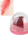 Cheese Shaped Lip Balm, Moisturizing Nourishing 0.3oz(01)