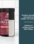 Ancient Nutrition Collagen Peptides Powder, Multi Collagen Protein, Women & Men, Vitamin C, Probiotics, Hydrolyzed Collagen, Supports Skin, Joints, Gut Health, Strawberry Lemonade, 24 Servings