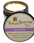 Vintage Tradition Beef Tallow All Purpose Balm - Healing, Hydrating Lavender Oil Skin Care Salve Replaces Body Lotion, Hand Cream, More - Essential Oil, Olive Oil, and Grass-Fed Tallow, 2 fl. oz.