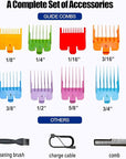 Suttik Hair Clippers for Men Professional, Cordless Barber Clippers for Hair Cutting, Beard Trimmer Hair Cutting Kit with LED Display