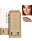 Beauty Balm Serum Boosted Skin Tint, Foundation Stick, Tinted Moisturizer for Face, Full Coverage Foundation, Concealer Stick for Foundation Makeup, Contour Sticks for Face Makeup, Dewy Finish (#06)