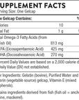 THORNE Super EPA - Omega-3 Fatty Acids EPA 425mg and DHA 270mg Supplement - Support Brain, Cardiovascular, Joints, and Skin - Gluten-Free, Dairy-Free, Soy-Free - 90 Gelcaps