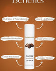 Lip Balm – Natural Moisturizing Lip Care, Organic Plant-Based Formula with Cold-Pressed Oils & Antioxidants, Vegan, Cruelty-Free (4.25 gm, coffee)