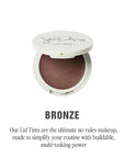 Jillian Dempsey Lid Tint: Satin Cream Eyeshadow I Easy Application for a Natural Shimmer or a Layered Matte Finish I Bronze