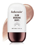 Bronzing Drops For Face, Liquid Bronzer Glow Drops, Champagne Shimmer)