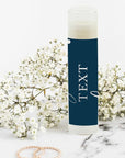 Andaz Press Personalized Lip Balm Party Blue,