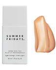 Summer Fridays Sheer Skin Tint - Tinted Moisturizer with Hyaluronic Acid - Helps Diminish Uneven Skin Tone - Sheer to Light Coverage - Shade 2.5 - Light with Cool Peach Undertones (1 Fl Oz)
