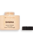 Revolution Beauty London, Loose Baking Powder, Makeup Setting Powder, Long-Lasting Coverage, Mattifies & Reduces Shine, Banana, 1.12 oz