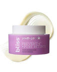 bliss Youth Got This and Pure Retinol Deep Hydration Moisturiser Visibly Diminishes Fine Lines Clean Fragrance-Free Cruelty-Free Paraben Free Vegan 50 ml
