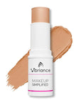 Vibriance Complexion Sticks - Foundation for Mature Skin - Sheer, Buildable Coverage Face Makeup Foundation for Older Women - 3-in-1 Base, Contour, Concealer - Beige