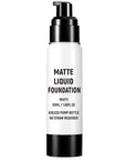 CCbeauty Clown White Liquid Makeup Foundation, White Face Painting Kit, Flawless & Full Coverage Demi Matte Finish, Professional Body Paint For Halloween Party, Skeleton, Joker, Mime, Goth Makeup