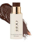Ogee Sculpted Complexion Foundation Stick (Mahogany 14.5N - Deep Cocoa, Rich Undertones) Full Coverage Foundation Makeup - Instantly Balance & Even Complexion - 70% Organic Ingredients