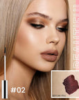 2 Pcs Matte Liquid Lip Stain Peel Off Lip Liner, Long Lasting Lip Tattoo, Waterproof & Transfer-Proof Lip Liner Peel Off Lip Gloss for All Skin Types. 0.12 fl oz #02+#03