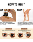 Legs Makeup Waterproof with Brush - No Transfer Body Concealer for Varicose Veins Appearance, Tattoo & Scar Cover Up for All Skin Tones, Waterproof (Medium)