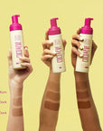 Coco & Eve Self Tanner Mousse Kit - (Medium) All Natural Sunless Instant Self Tanning Lotion with Bronzer & Mitt Applicator | Sunny Honey Bali Bronzing Kit