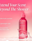 Saltair Body Mist 2 Pack - Fine Fragrance, Lightweight Body Spray Mist with Pink Beach Scent. Long Lasting Perfume Mist. 2x 8oz Bottles