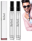 Rebel Cologne Pheromone for Men,Alloura Pheromone Perfume, Long Lasting Men's Cologne Fragrance(2PCS)