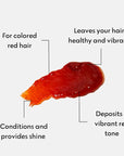 FOUR REASONS Color Mask - Red - (27 Colors) Toning Treatment, Color Depositing Conditioner, Tone & Enhance Color-Treated Hair - Semi Permanent Hair Dye, Vegan and Cruelty-Free, 6.76 fl oz