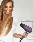 Remington Advanced Thermal Technology Hair Dryer, Travel Friendly Folding Handle, 1875 Watts of Drying Power
